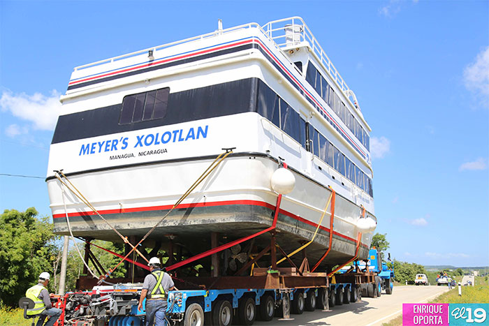 Arriba a Nicaragua moderno Crucero que surcará las aguas del Lago Xolotlán