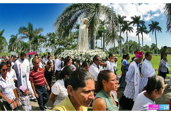 Celebran apariciones de la Virgen de Fátima y Cuapa