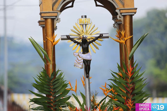 El Sauce celebra 290 años de la llega del Cristo Negro