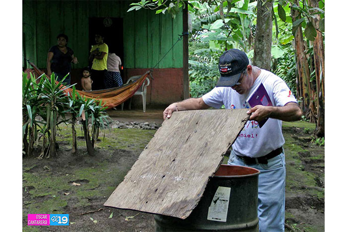 Pueblo nicaragüense movilizado en jornada intensiva de lucha contra el dengue