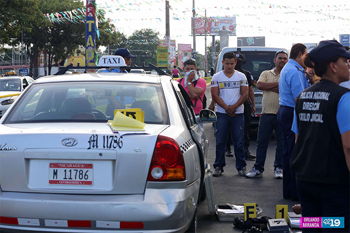 Policía Nacional incauta cocaína a bordo de taxi en Managua