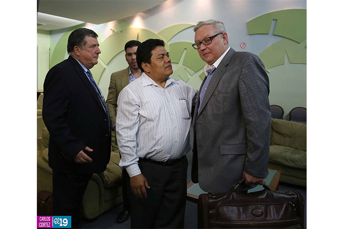 Llega a Nicaragua Viceministro de Exteriores de Rusia