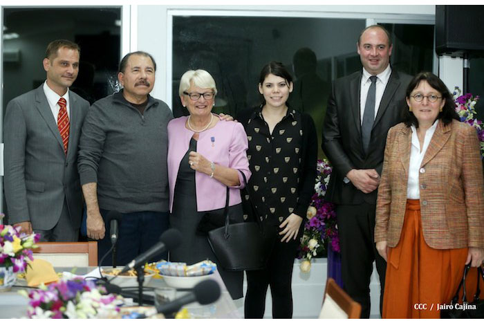 Presidente Daniel recibe a ex Ministra de Cooperación de Luxemburgo