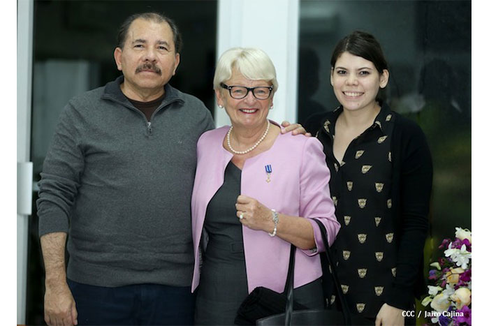 Presidente Daniel recibe a ex Ministra de Cooperación de Luxemburgo
