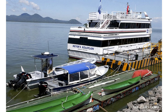 Crucero iniciará pronto sus viajes por el Lago Xolotlán