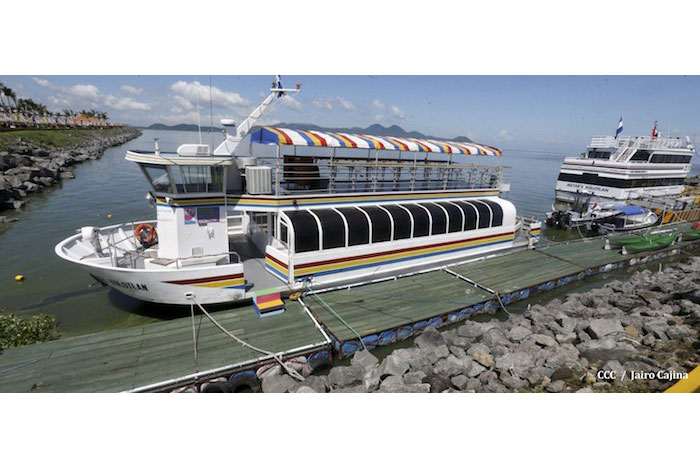 Crucero iniciará pronto sus viajes por el Lago Xolotlán