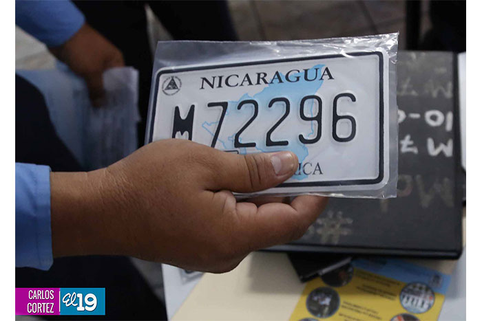 Policía de Tránsito inicia II proceso de entrega de placas
