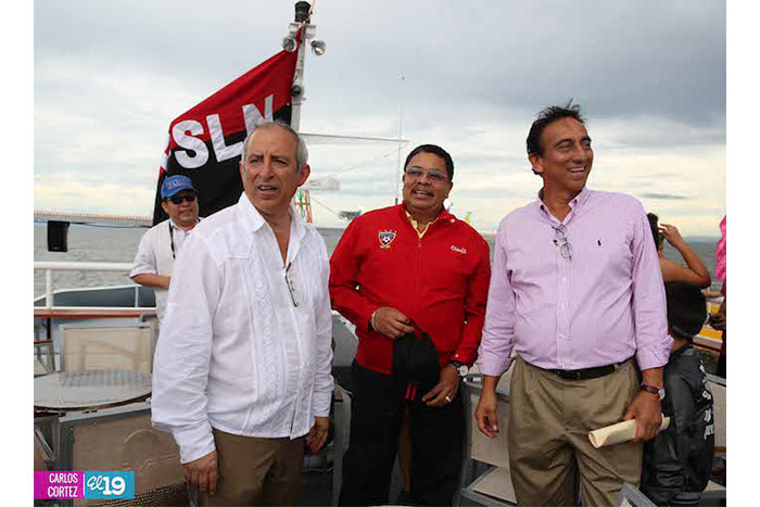 Inicia operaciones en el Lago Xolotlán el nuevo Crucero "Momotombito"