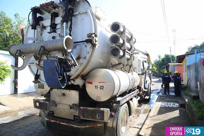 Atención de Enacal a problemas de alcantarillado es permanente las 24 horas  