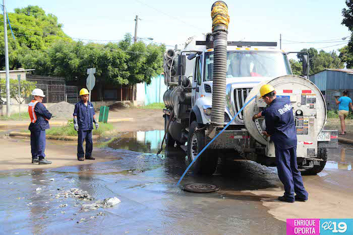Atención de Enacal a problemas de alcantarillado es permanente las 24 horas  