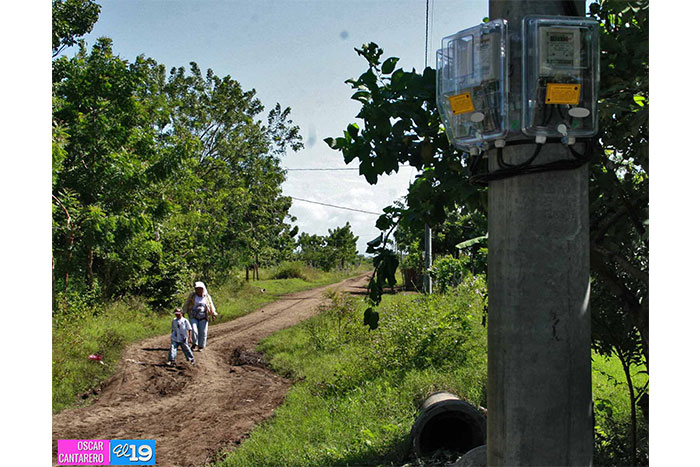 Gobierno Sandinista electrifica comunidades de Tipitapa