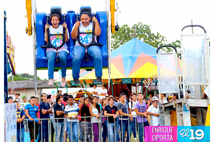 Miles de niños y niñas disfrutan segundo día de Parque de la Niñez Feliz en Estelí
