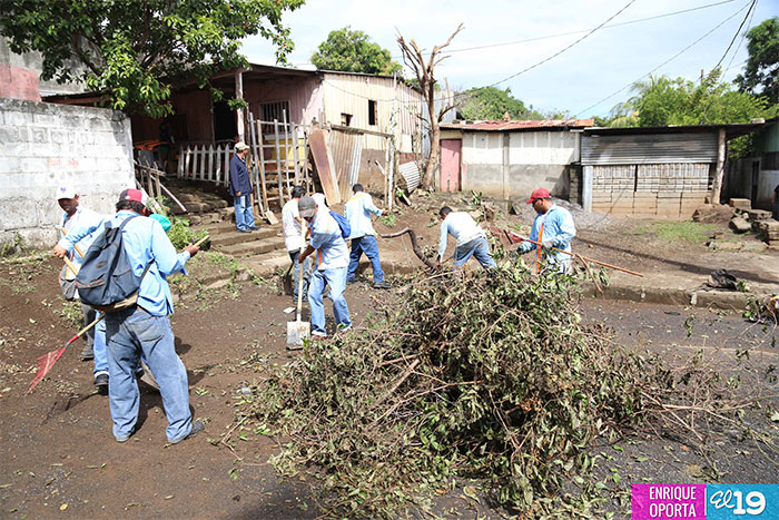 Pobladores del barrio Santa Rosa se suman activamente al Plan Calache