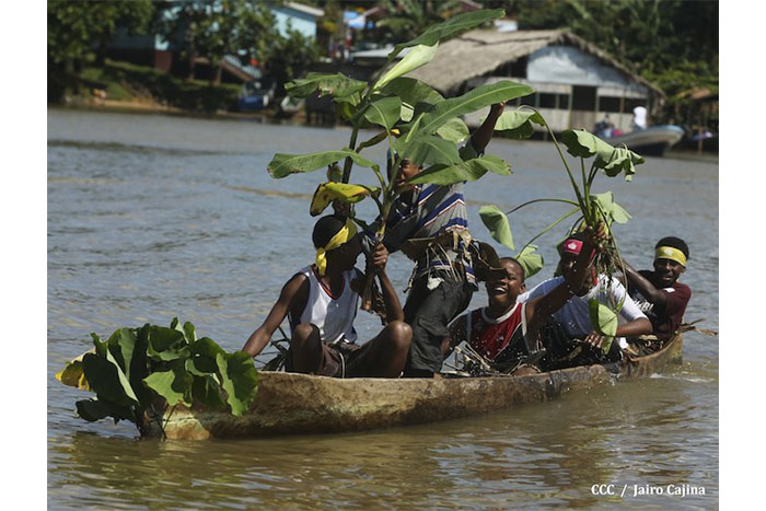 En Orinoco, garífunas celebran 181 aniversario de su llegada a Nicaragua