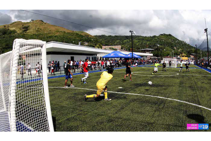 Inauguran complejo deportivo "Ernesto Cabrera" en Matagalpa