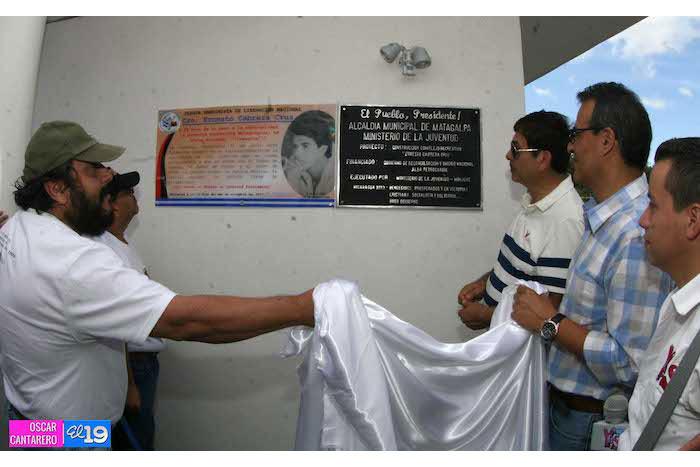 Inauguran complejo deportivo "Ernesto Cabrera" en Matagalpa