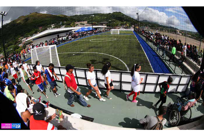 Inauguran complejo deportivo "Ernesto Cabrera" en Matagalpa