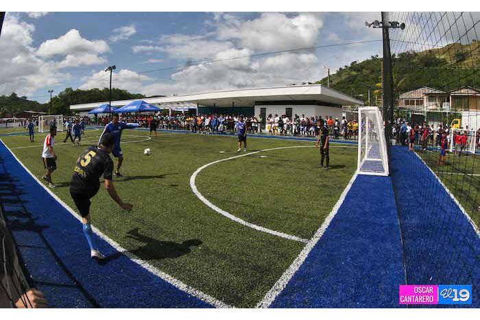 Inauguran complejo deportivo "Ernesto Cabrera" en Matagalpa