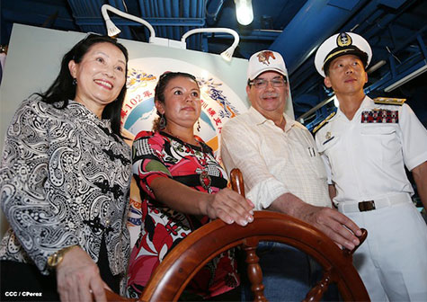 Flotilla de Buena Voluntad de Taiwán es recibida por Gobierno de Nicaragua en Puerto Corinto