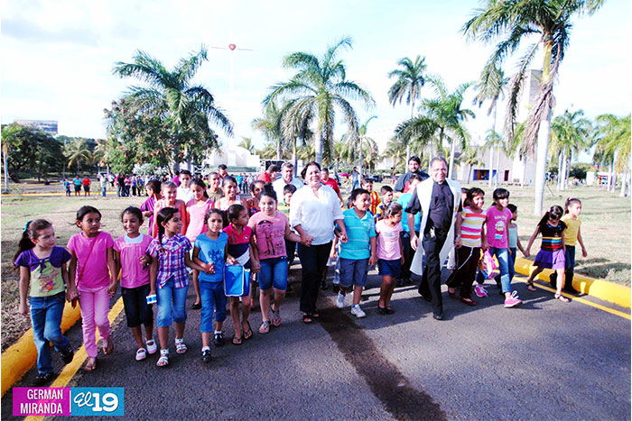 Alcaldía mejora infraestructura vial de Catedral de Managua