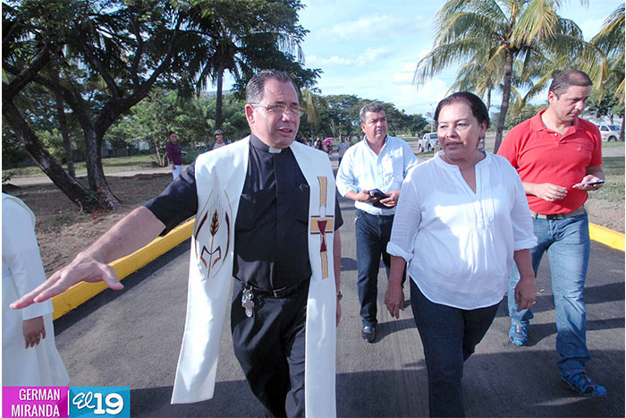 Alcaldía mejora infraestructura vial de Catedral de Managua