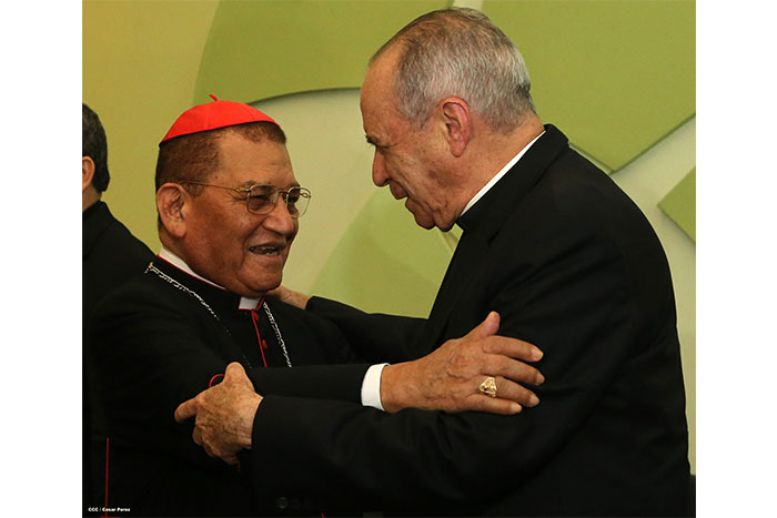 Cardenal Nicolás López Rodríguez arriba a Nicaragua para celebrar 100 años de fundación de la provincia eclesiástica