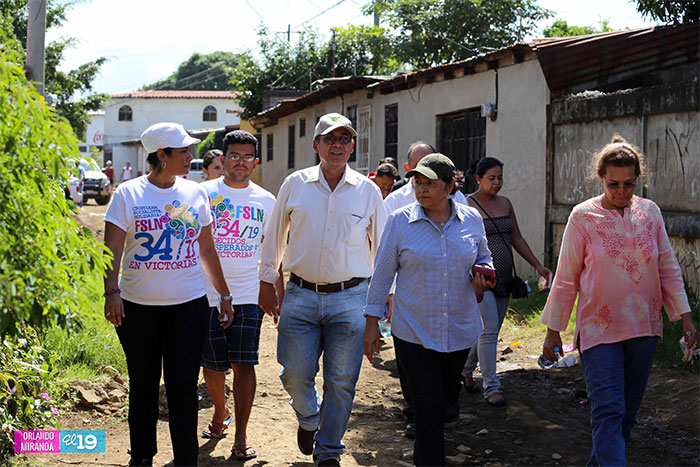 Servidores públicos y población de Managua continúan en la lucha contra el dengue en el distrito V