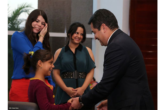 Presidente Daniel expresa a presidente electo de Honduras voluntad de fortalecer relaciones entre ambos países