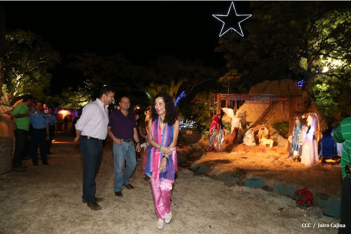 Compañera Rosario supervisa instalación de Ciudad Belén y Parque de la Niñez Feliz  
