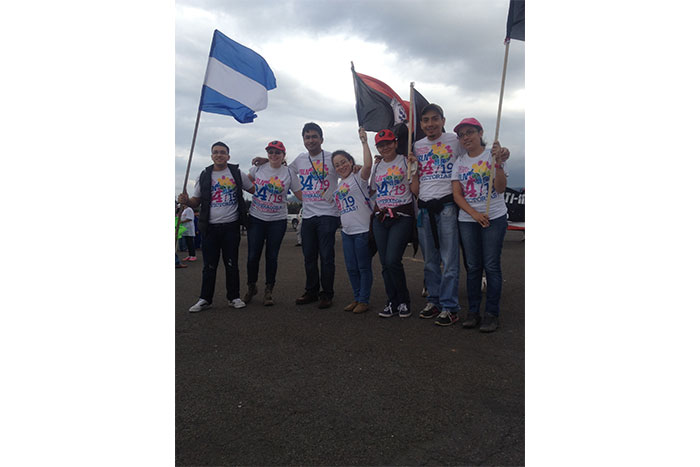 Juventud Sandinista 19 de Julio, digna representante en el XVIII Festival de la Juventud y de los Estudiantes 