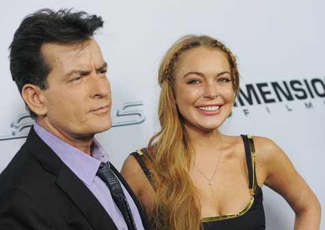 Lindsay Lohan llega tarde a estreno de película