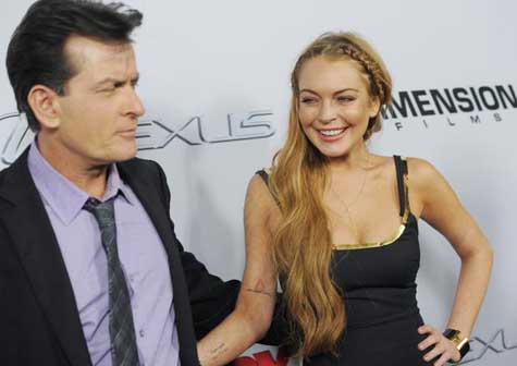 Lindsay Lohan llega tarde a estreno de película