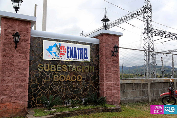 Gobierno sandinista inaugura moderna subestación eléctrica en Boaco