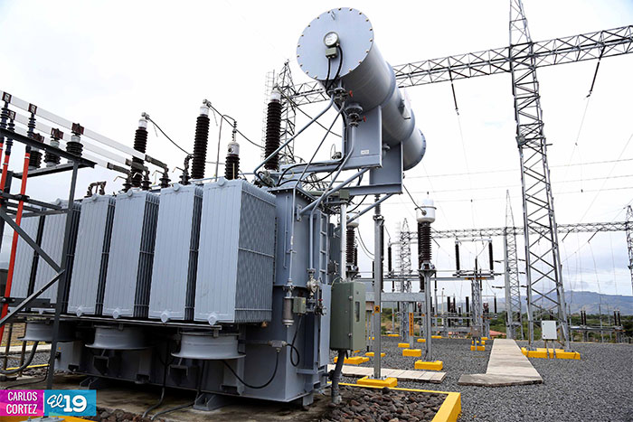 Gobierno sandinista inaugura moderna subestación eléctrica en Boaco