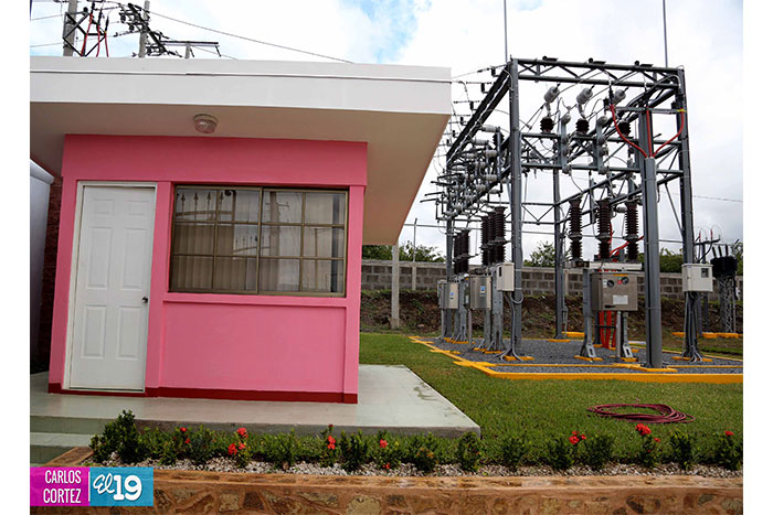 Gobierno sandinista inaugura moderna subestación eléctrica en Boaco