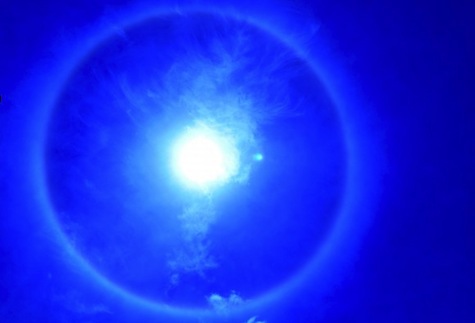 Halo Solar asombra a los habaneros (VIDEO)