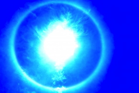 Halo Solar asombra a los habaneros (VIDEO)