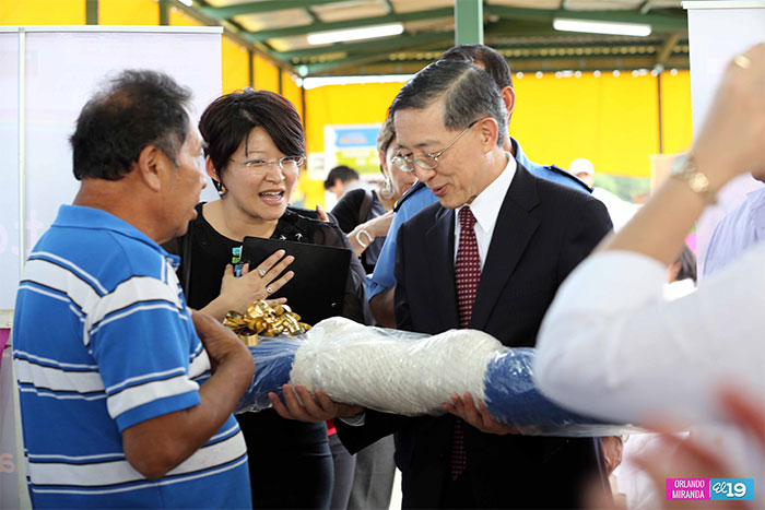 Canciller de China Taiwán visita Nicaragua 