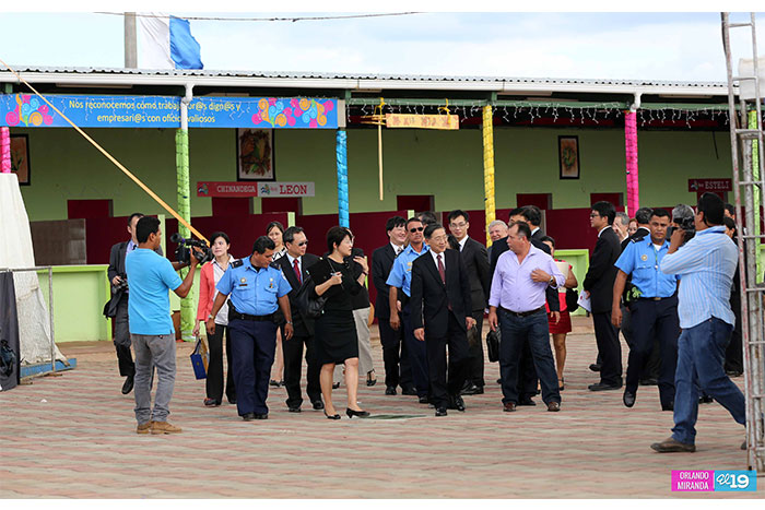Canciller de China Taiwán visita Nicaragua 