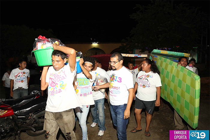 Espíritu Solidario de la Navidad se manifiesta en Managua antes de la Nochebuena