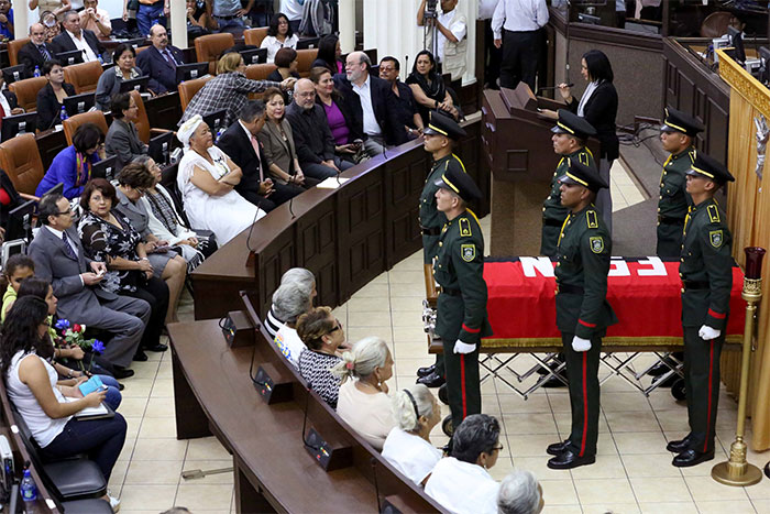 Asamblea Nacional rinde homenaje a “La Cachorra”