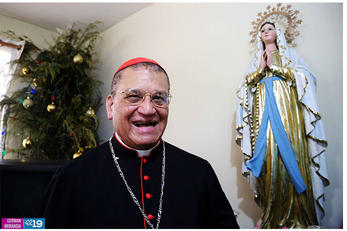 Cardenal Miguel saluda con alegría designación del Arzobispo Brenes como nuevo Cardenal