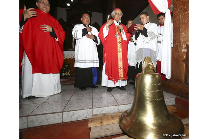 Tipitapeños celebran al Señor de Esquipulas en compañía del Cardenal Brenes