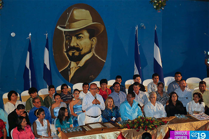 Culminan festejos en honor al 147 aniversario del nacimiento de Rubén Darío