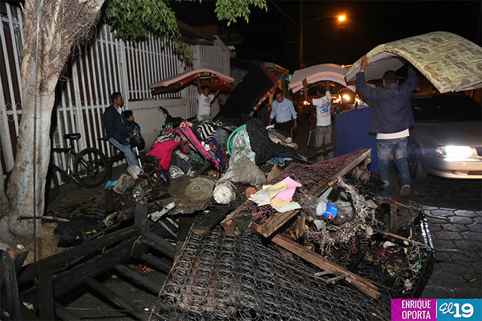 Familias afectadas por incendio reciben acompañamiento solidario