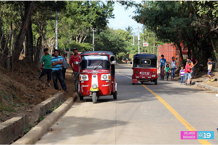 Familias de Esquipulas-Los Vanegas estuvieron de fiesta al estrenar calles nuevas