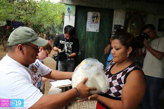 Promotoría Solidaria entrega 2,500 paquetes alimentarios en Managua