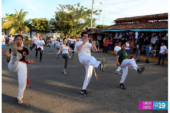 Juventud Sandinista impulsa el deporte en espacios de recreación en la capital
