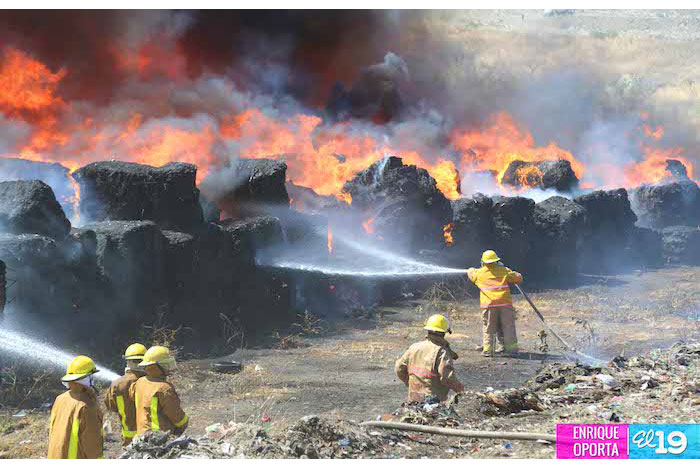 Emergencia en vertedero La Chureca está bajo control