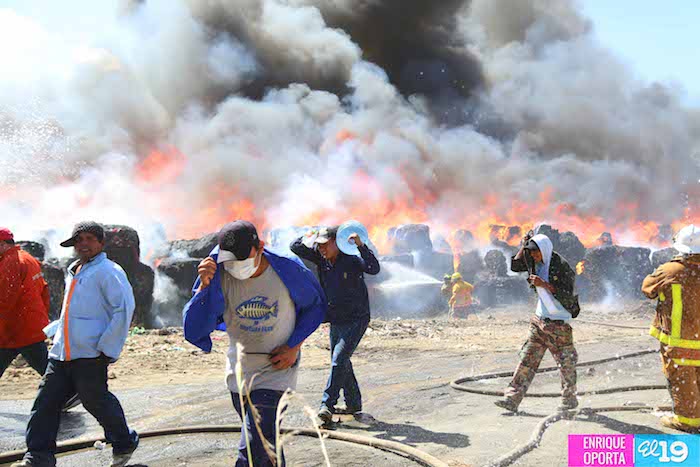Emergencia en vertedero La Chureca está bajo control